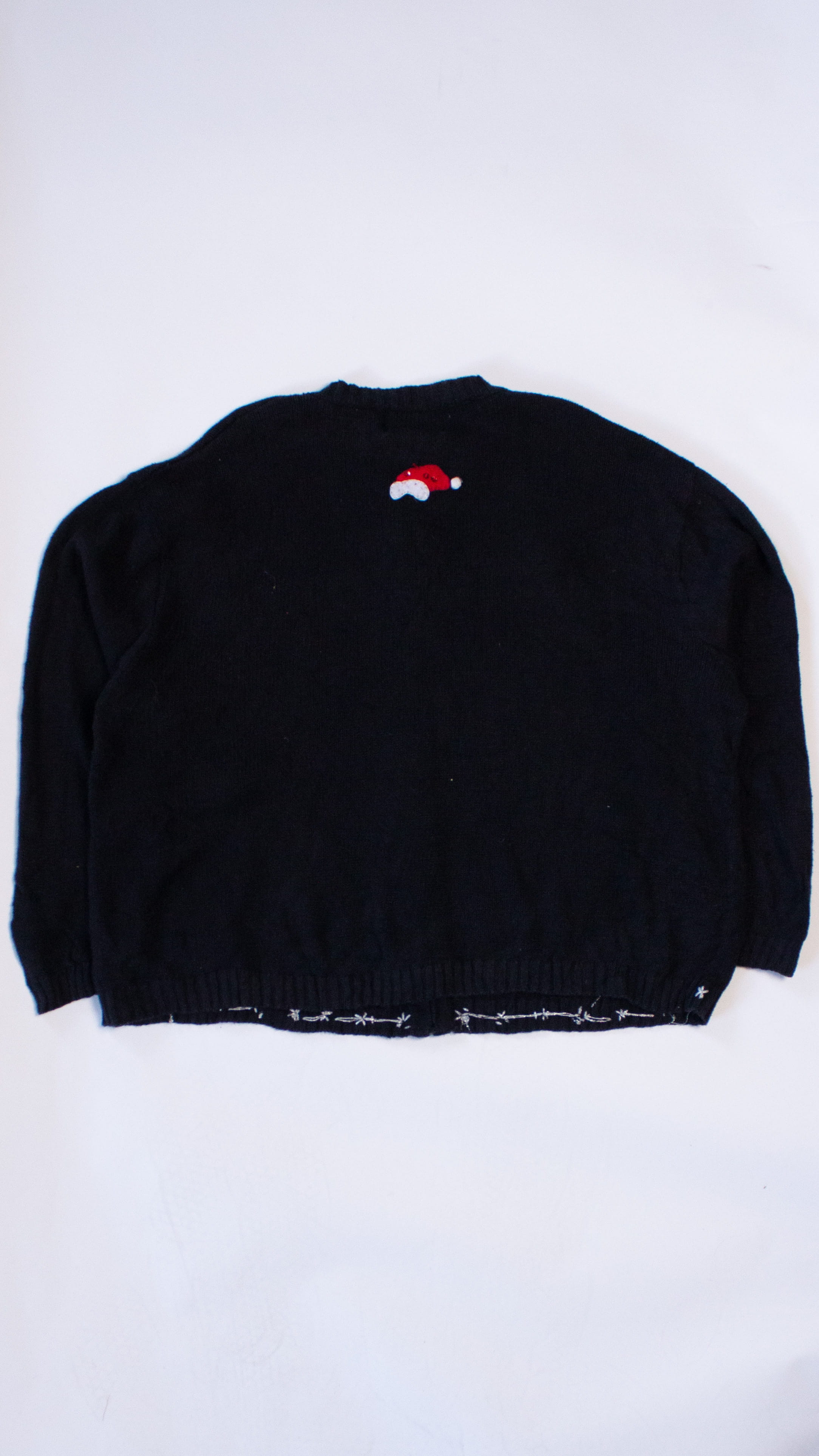 Black Ugly Christmas Cardigan 63984