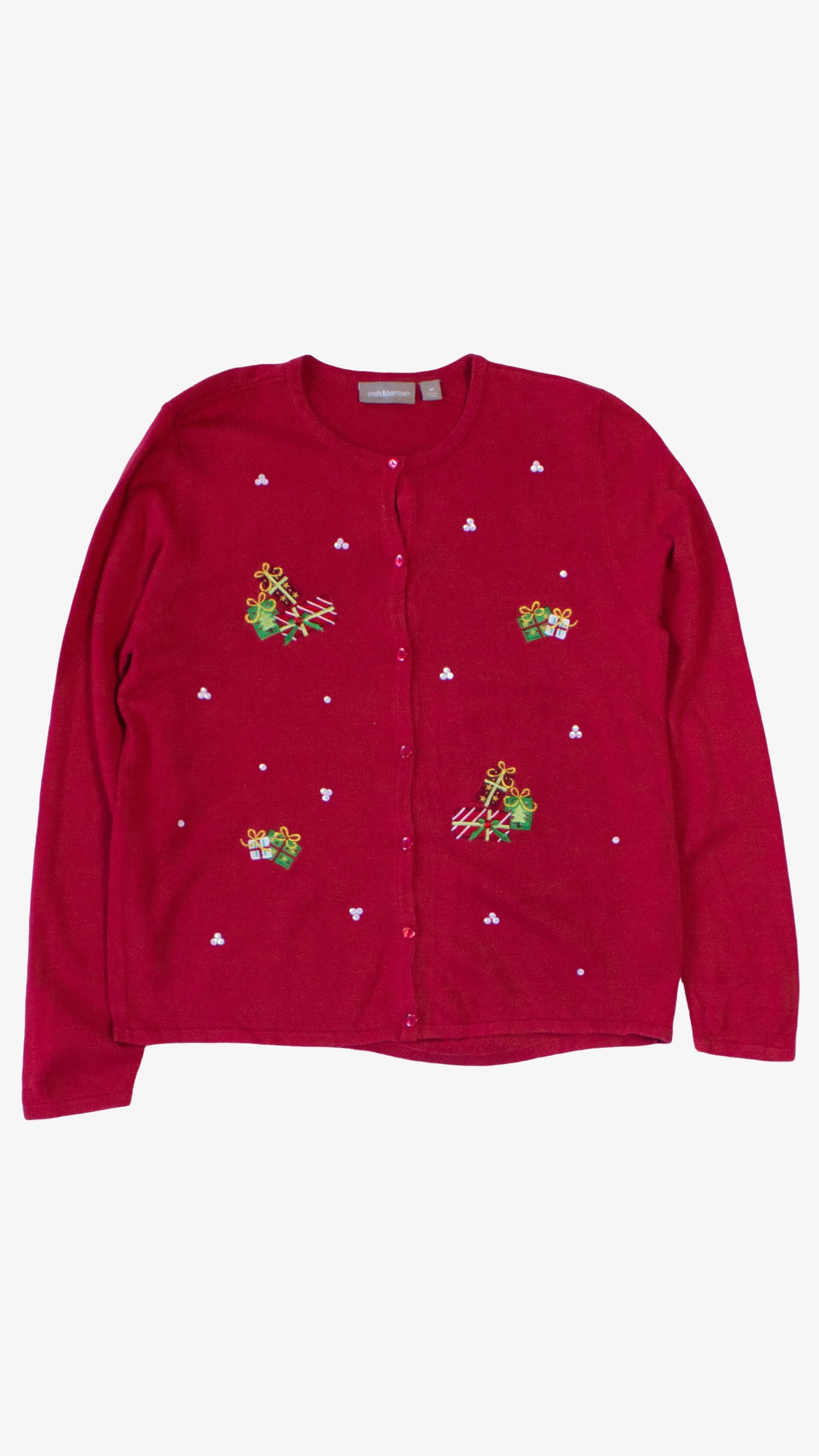 Red Ugly Christmas Cardigan 63985
