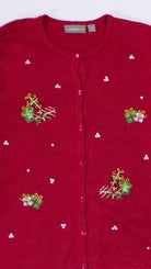 Red Ugly Christmas Cardigan 63985