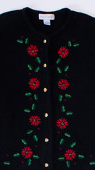 Black Ugly Christmas Cardigan 63986