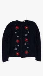 Black Ugly Christmas Cardigan 63987