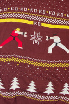 Mortal Kombat KO Ugly Christmas Sweater 