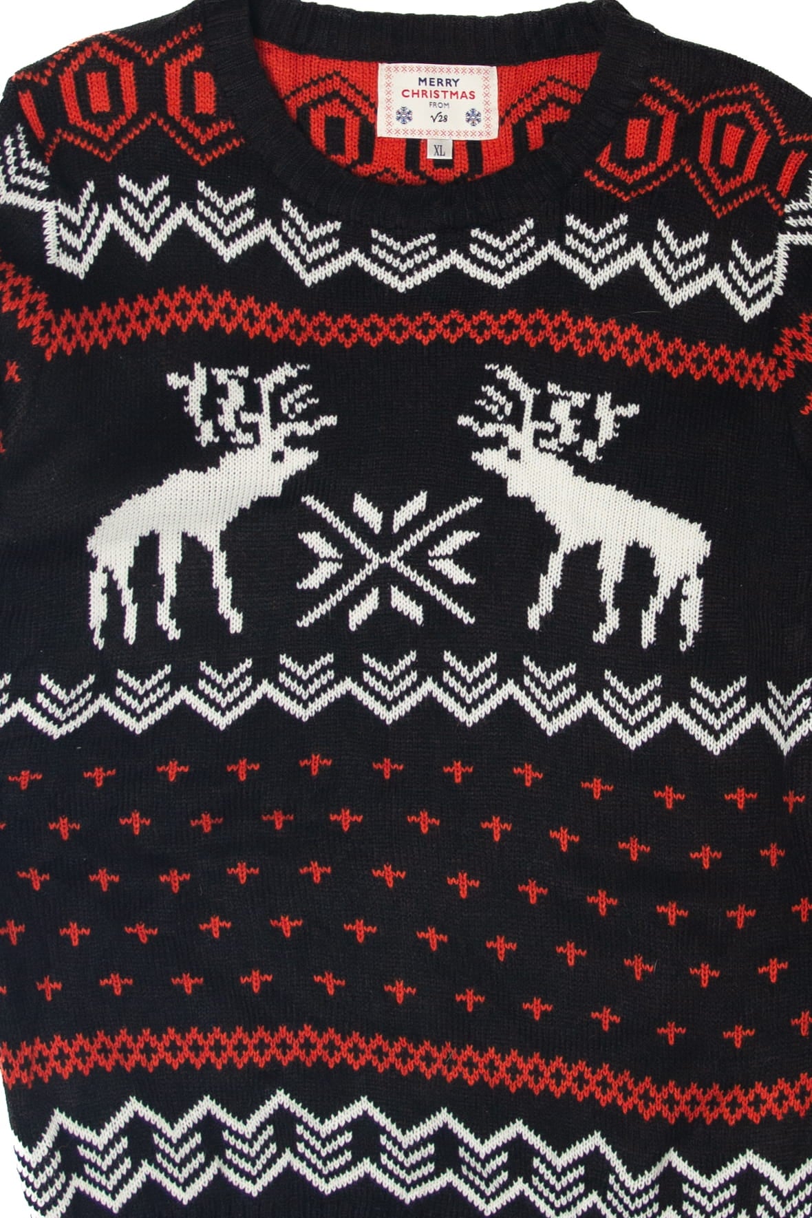 Merry Christmas Reindeer Ugly Christmas Sweater 