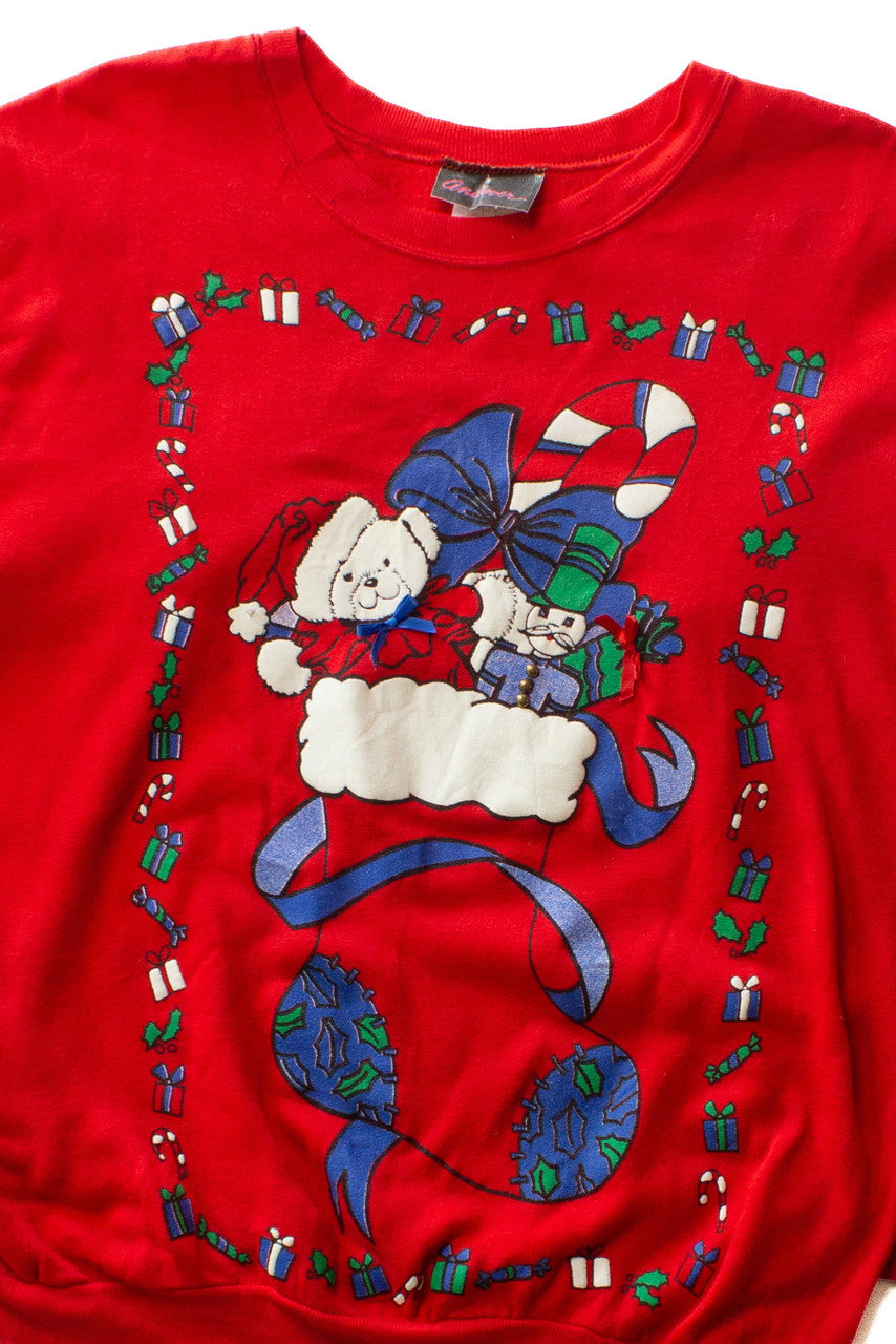 Red Ugly Christmas Sweatshirt 64001