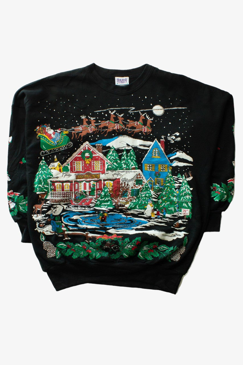 Black Ugly Christmas Sweatshirt 64003