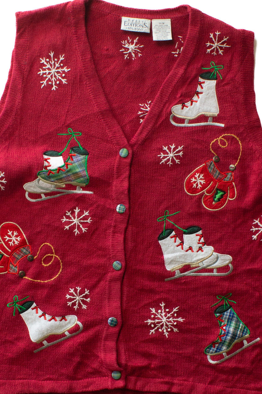 Red Ugly Christmas Vest 64013