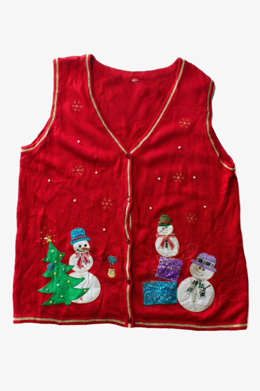 Red Ugly Christmas Vest 64014