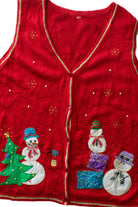 Red Ugly Christmas Vest 64014