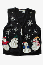 Black Ugly Christmas Vest 64016