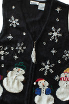 Black Ugly Christmas Vest 64016