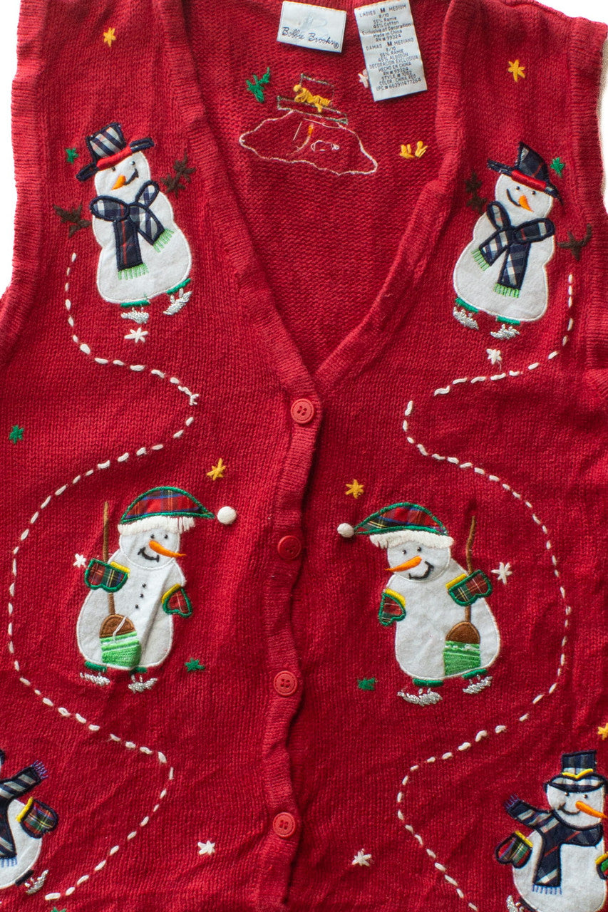 Red Ugly Christmas Vest 64017