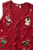 Red Ugly Christmas Vest 64018