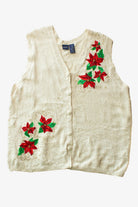 White Ugly Christmas Vest 64019
