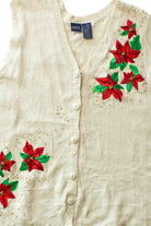 White Ugly Christmas Vest 64019