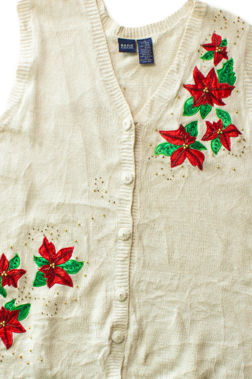 White Ugly Christmas Vest 64019