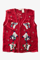 Red Ugly Christmas Vest 64021