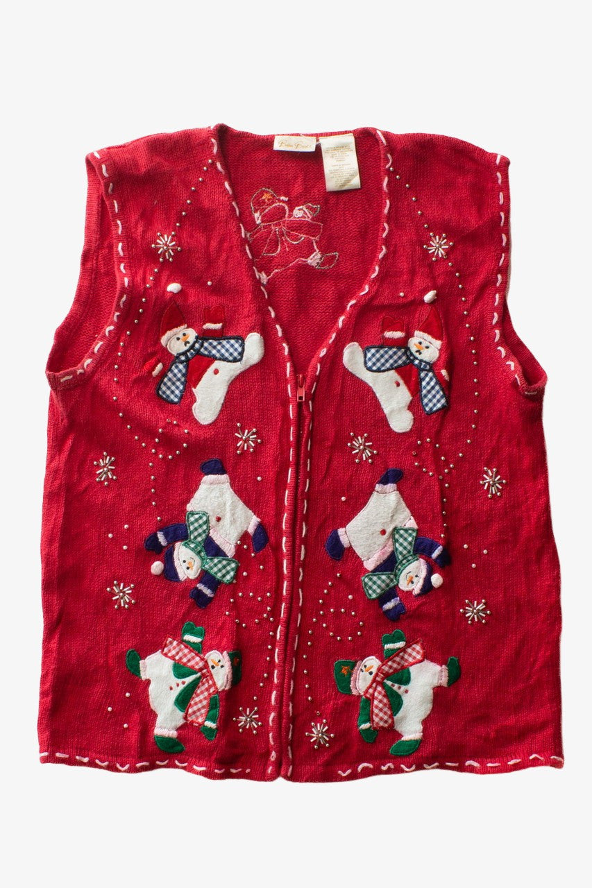 Red Ugly Christmas Vest 64021