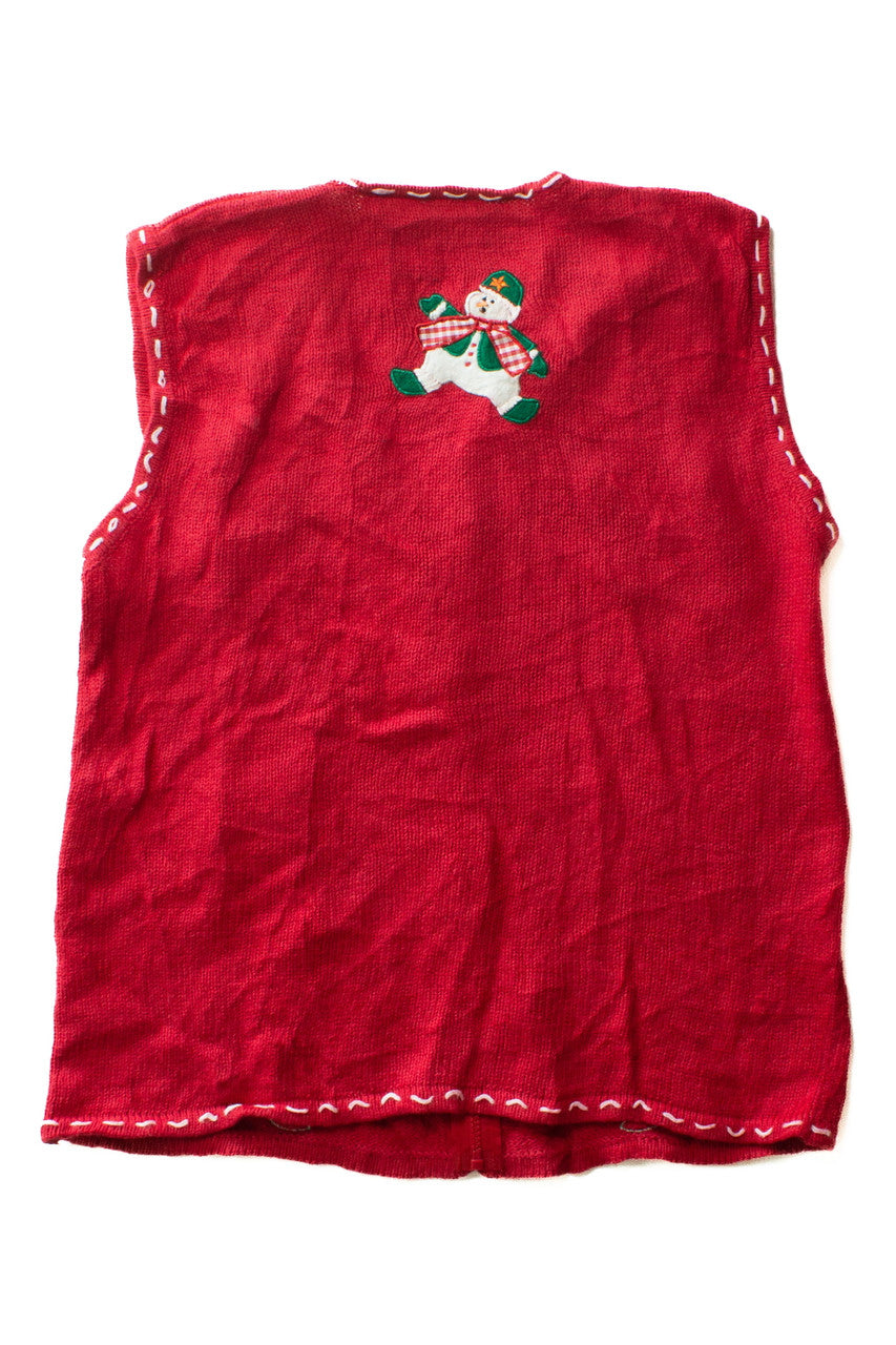 Red Ugly Christmas Vest 64021