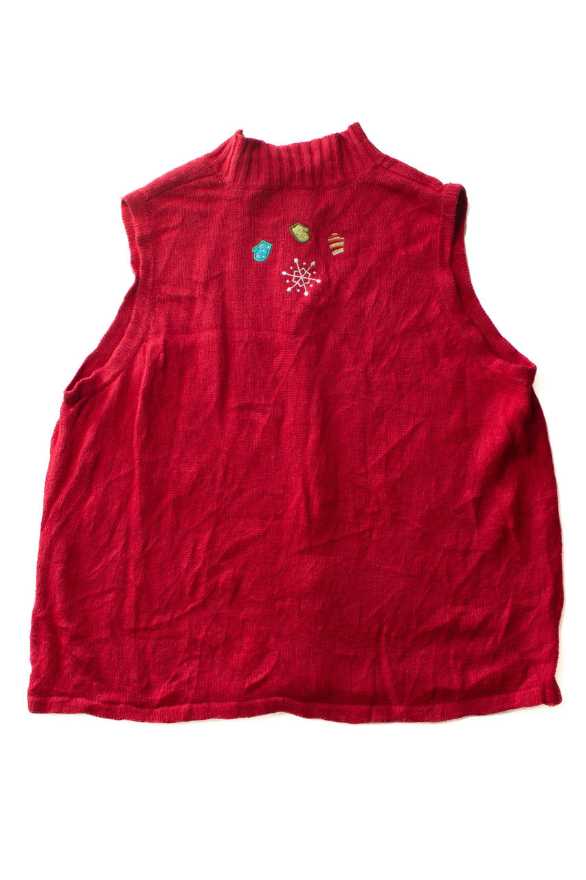 Red Ugly Christmas Vest 64022