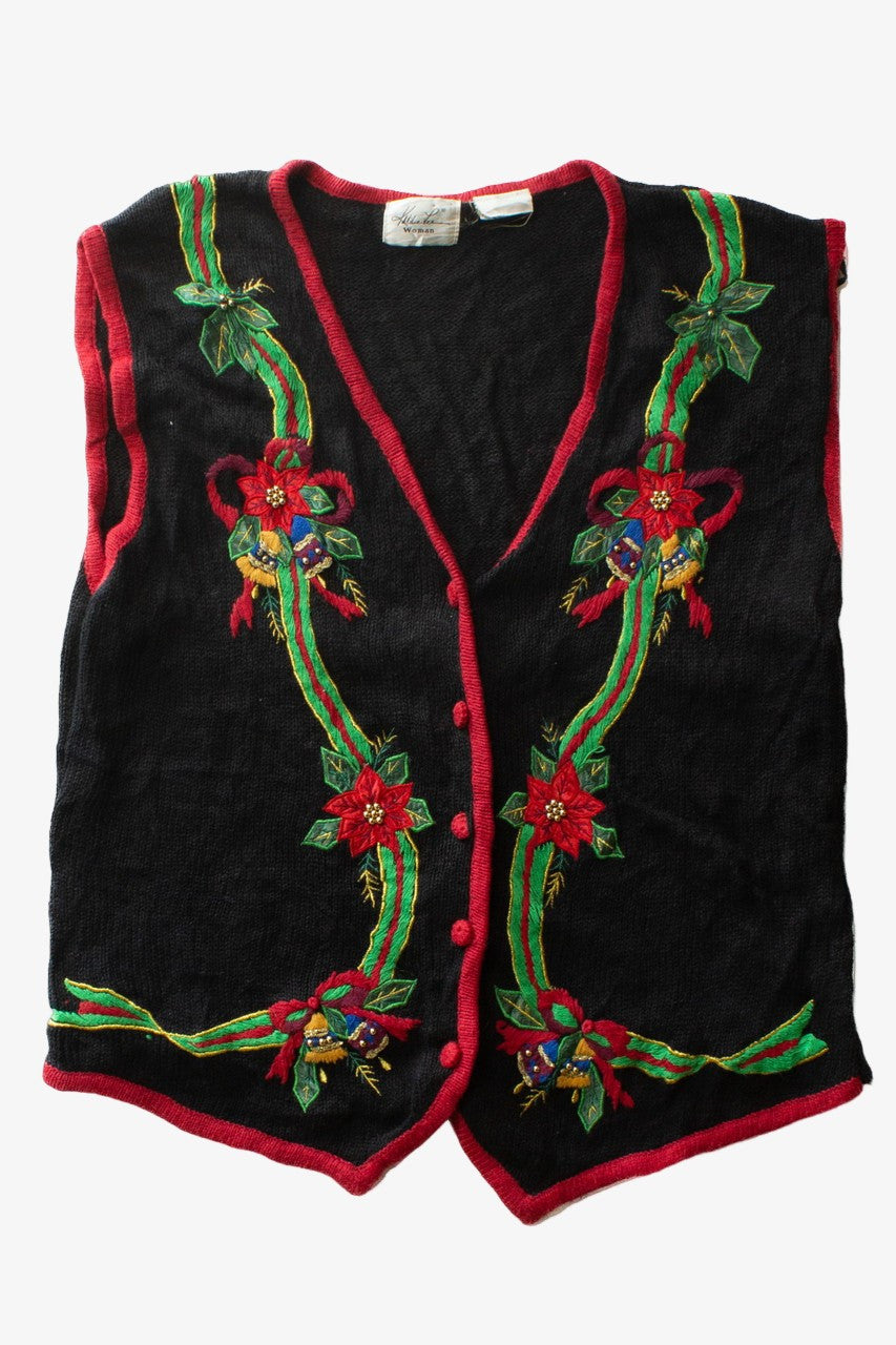 Black Ugly Christmas Vest 64023