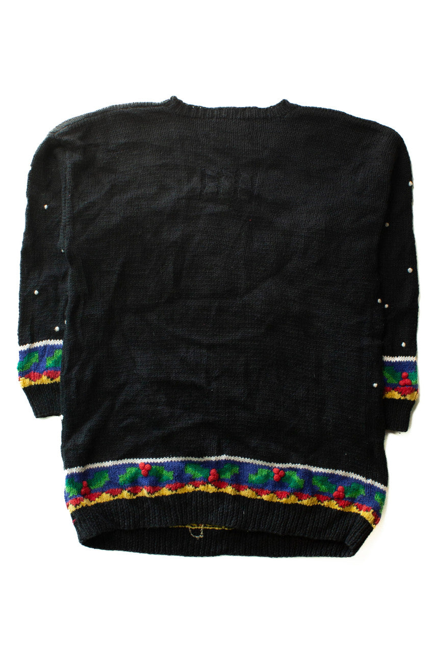 Black Ugly Christmas Pullover 64028