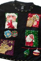 Black Ugly Christmas Pullover 64033