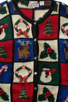 Multicolor Ugly Christmas Cardigan 64037