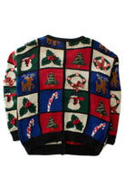 Multicolor Ugly Christmas Cardigan 64037