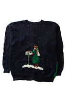 Blue Ugly Christmas Cardigan 64038