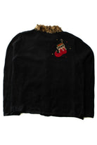 Black Ugly Christmas Cardigan 64039