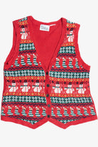 Snowmen & Stockings Ugly Christmas Vest 64044