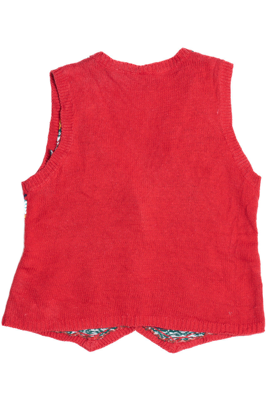 Snowmen & Stockings Ugly Christmas Vest 64044