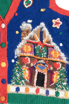 Gingerbread House Ugly Christmas Sweater 64045