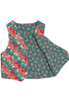 Vintage Handmade Quilted Double-Sided Ugly Christmas Vest 64046