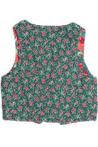 Vintage Handmade Quilted Double-Sided Ugly Christmas Vest 64046