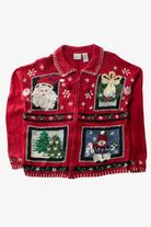 Red Ugly Christmas Cardigan 64053