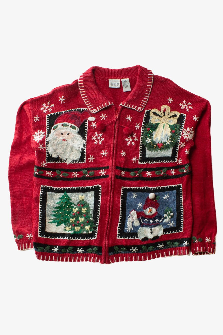 Red Ugly Christmas Cardigan 64053