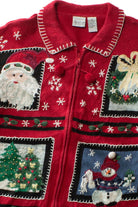 Red Ugly Christmas Cardigan 64053