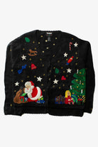 Black Ugly Christmas Cardigan 64054