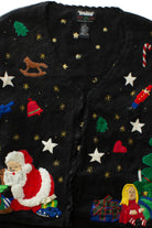 Black Ugly Christmas Cardigan 64054