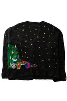 Black Ugly Christmas Cardigan 64054