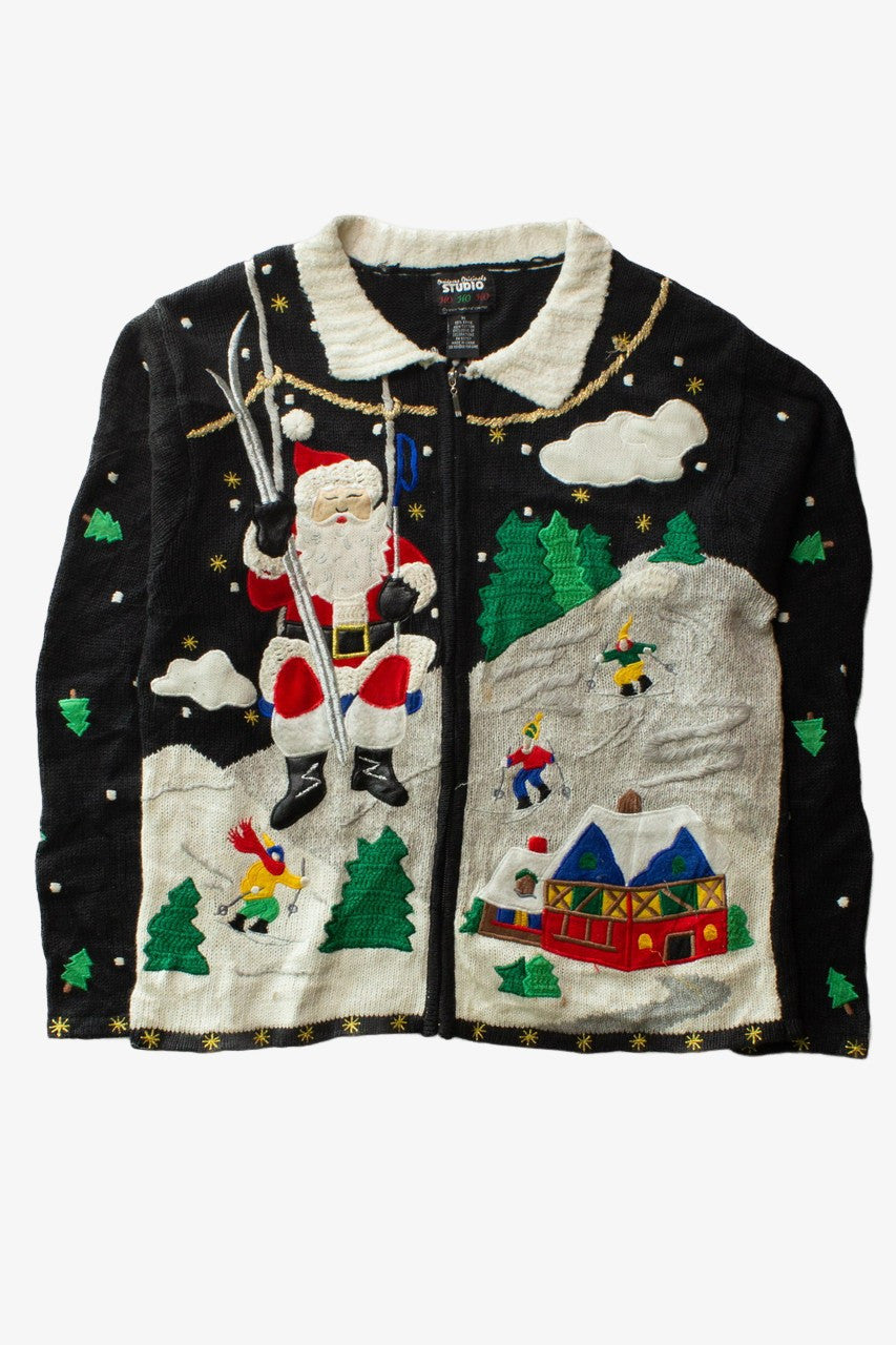 Black Ugly Christmas Cardigan 64056