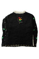 Black Ugly Christmas Cardigan 64056
