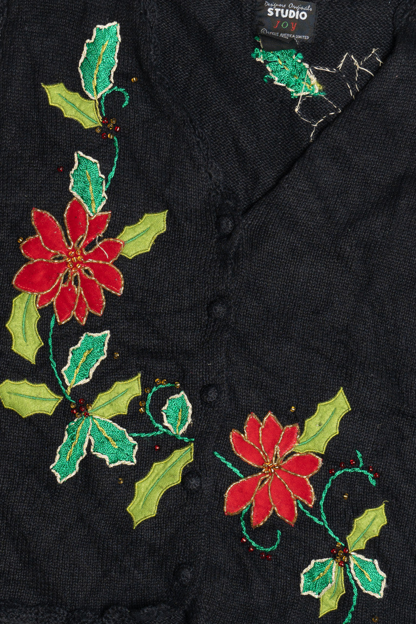 Black Ugly Christmas Vest 64059