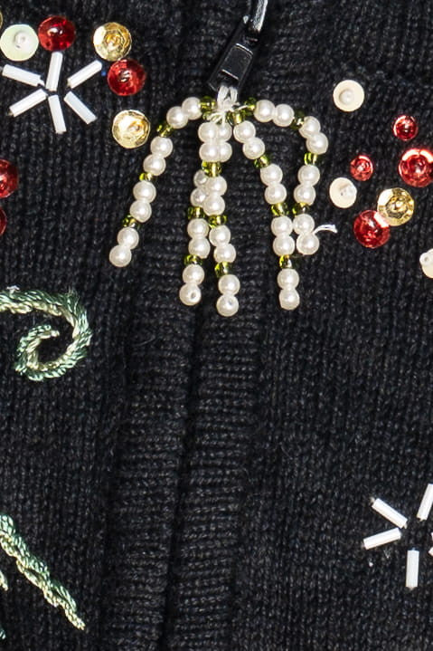 Black Ugly Christmas Vest 64060