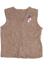 Brown Ugly Christmas Vest 64062