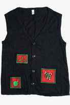 Black Ugly Christmas Vest 64063