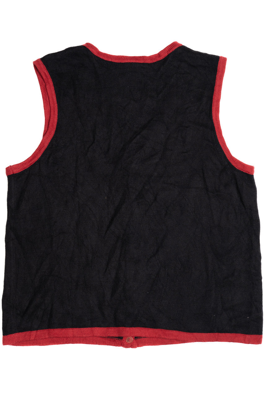 Black Ugly Christmas Vest 64064