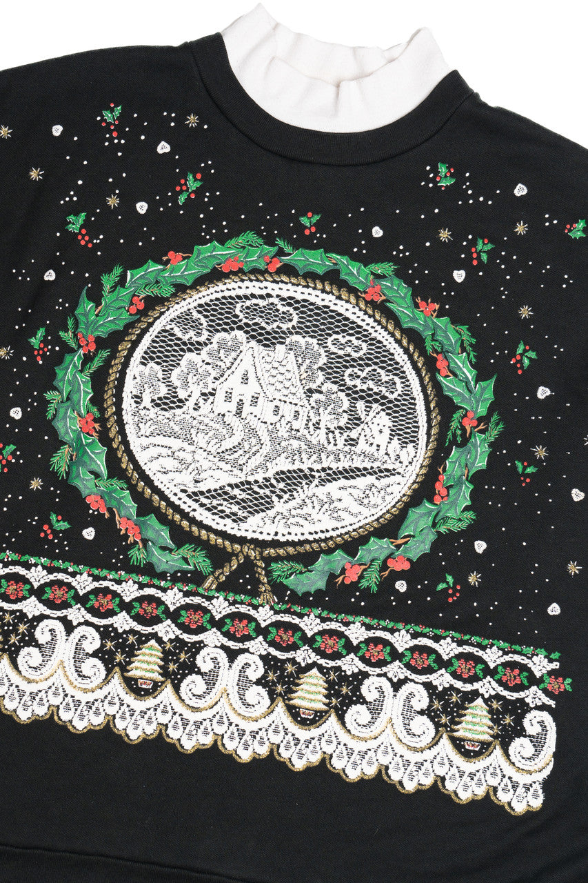 Black Ugly Christmas Sweatshirt 64070