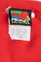 Vintage Mickey Mouse Goofy & Donald Duck Christmas Tree Sweatshirt